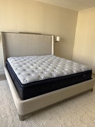 ALBION BERNHARDT KING UPHOLSTERED BED