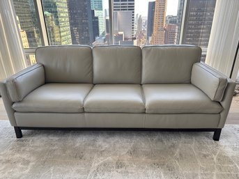 Ventroso 86' Leather Sofa