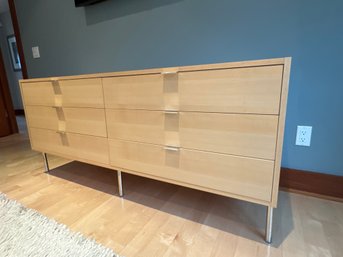 Room And Board Copenhagen 6 Drawer Blonde Dresser