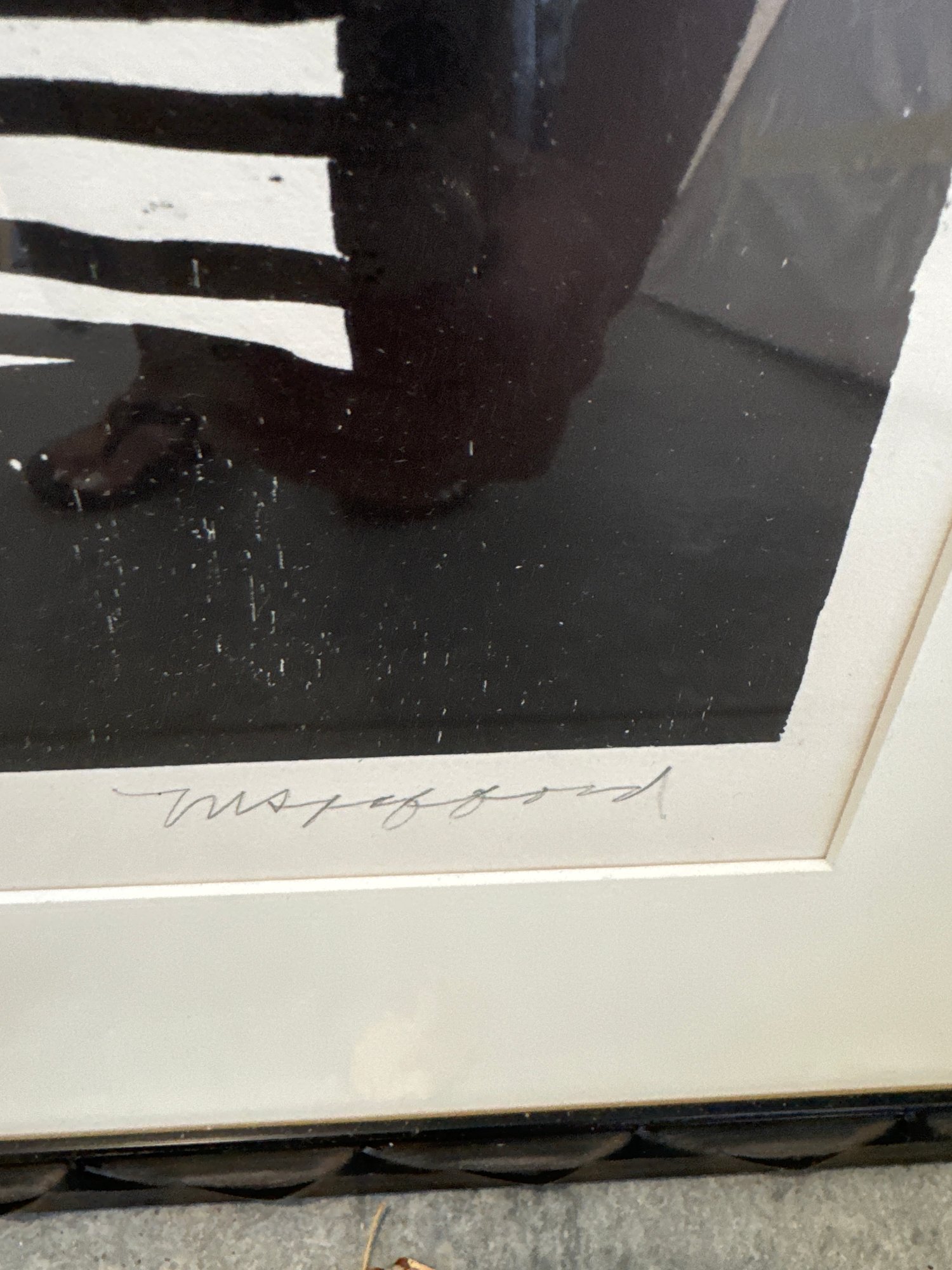 Framed Richard Spafford Painter And Print Maker 5404