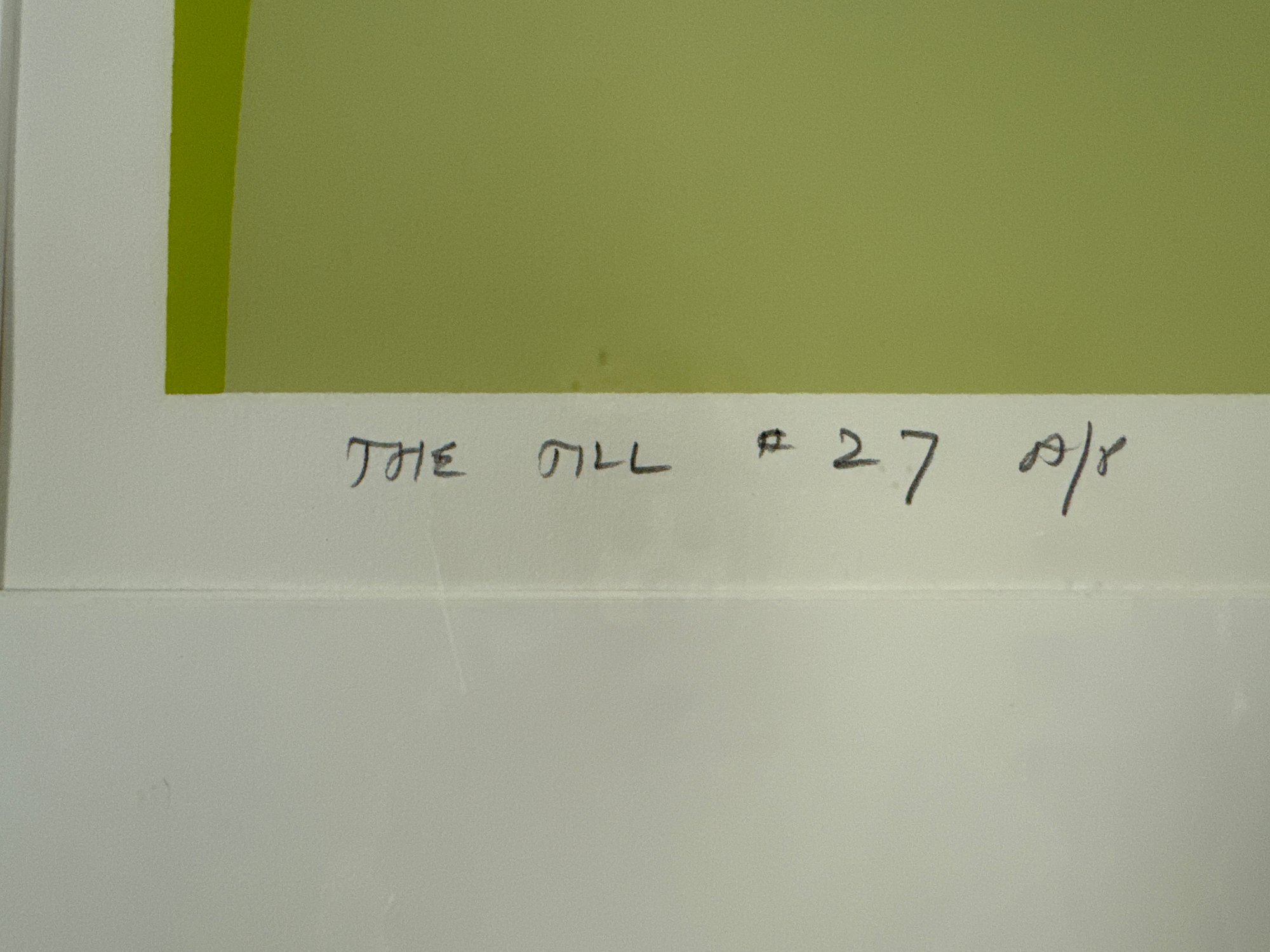 "The Till 27" By Walter Darby Bannard Silkscreen 5602