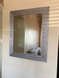 Wood Edged Mirror