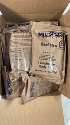 Lot Of Assorted Military Meal Packs