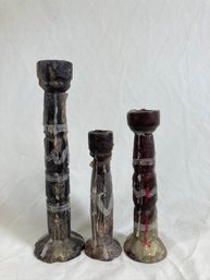 Assortment Of Candle Sticks
