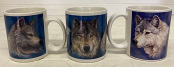 Collection Of Wolf Mugs