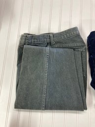 Size 2 Small Women's Vintage Corduroy Wranglers & Lands End Skinny Jean