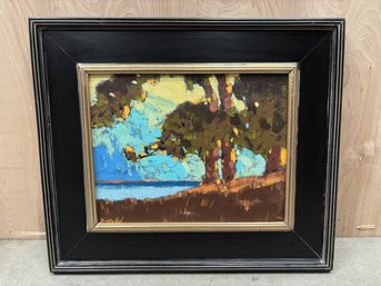 Beautiful, Original Donny Hahn Framed Oil Painting