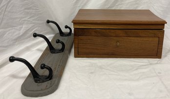 Coat Rack And Jewelry Box