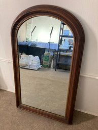 Wooden Framed Wall Mirror