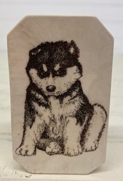 Husky Desk Decor
