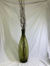 Large Clear Vase