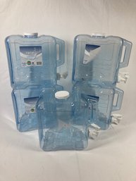 Lot Of 5 Primo Water Dispensing Jugs