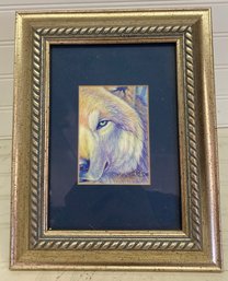 Wolf Face Print