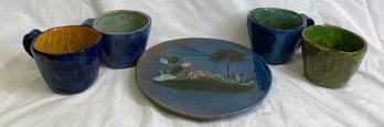 Vintage Mexican Pottery Dishes