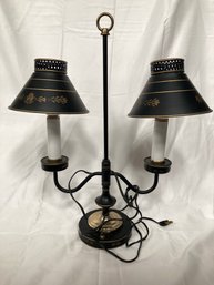 Cool Double Candelabra Antique Style Lamp