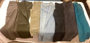 Assortment Of Jeans And Cardigans