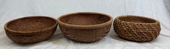 Vintage Woven Baskets