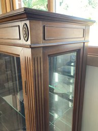 Mirrored Multi Shelf Display Case