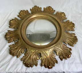 Ornate Textured Sun Mirror