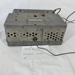 1950s-1960s Hudson Brand Radio
