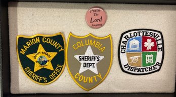 Group Of Sheriff & Dispatcher Patches