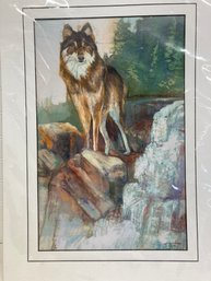 Beautiful Wolf Print