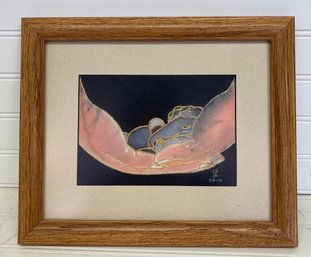 Beautiful Framed Art Batique