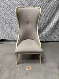Uttermost Selam Flax Linen Modern Wingback Accent Chair