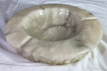 Alabaster Ashtray From Terrania, Italy 1960s