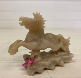 Stone Horse Figurine