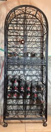 Iron Wine Rack (wine Not Included)