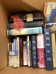 Lot Of Books- Bibles, Spiritual, Faith Books
