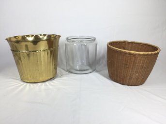 Lot Of Assorted Containers