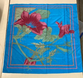 Vintage Hand Painted Scarf