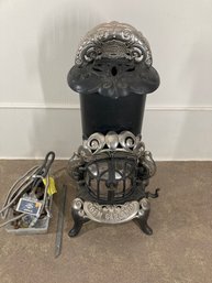 Gem Garland Brand Antique Black Metal Stove
