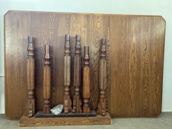 Nice Brown Wooden Table In Need Of Repair