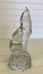Lenox Fine Crystal Figurine, Howling Wolf