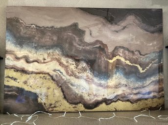 Neat Canvas Painting/Epoxy On Canvas