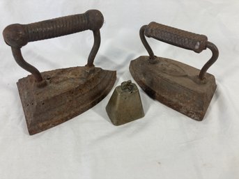 Lot Of Vintage Irons