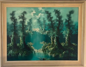 STUNNING - MCM 'GREEN BAYOU' Original Painting