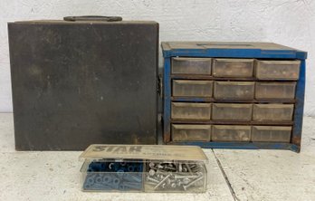 Collection Of Nails, Screws And Other Supplies