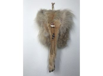 Rawhide Fox Paw Pouch