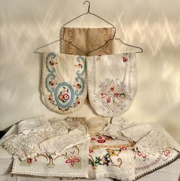 Beautiful Vintage Handmade & Embroidered Linen Collection