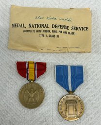 Vintage Military Medals