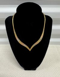 14K Gold Tri-Color Necklace (21.7 Grams)