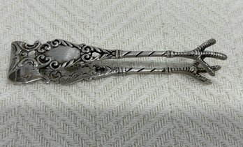 Vintage Silver Tongs (20.0 Grams)