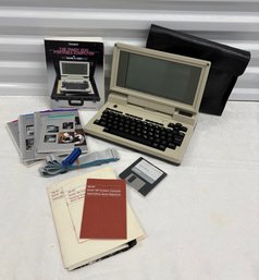 Vintage Tandy 200 Portable Computer & Accessories