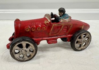 1920s Cast Iron Race Car