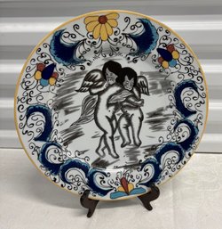Victoria Porcelain Pate De Limoges Plate