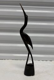 Vintage MCM Carved Horn Bird Sculpture